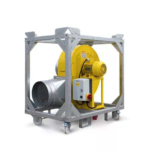 TROTEC TFV 100 ipari, magasnyomású radiális ventilátor
