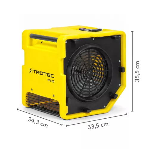 Trotec TFV20  Turbó ventilátor