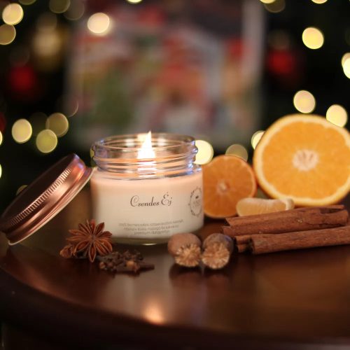 Aurora Candle Csendes éj szójaviasz gyertya