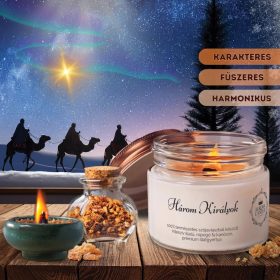 Aurora Candle Három Királyok szójaviasz gyertya