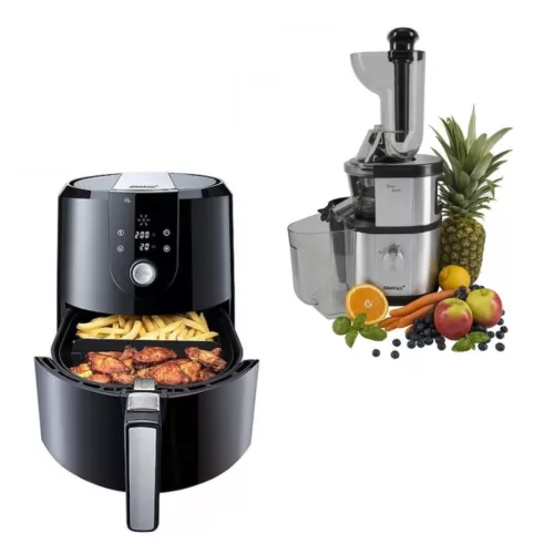 Steba Zöldség Gyümölcsprés + Airfryer csomag 