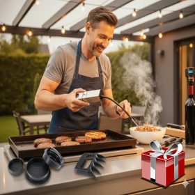 Férfi ajándék grilles csomag