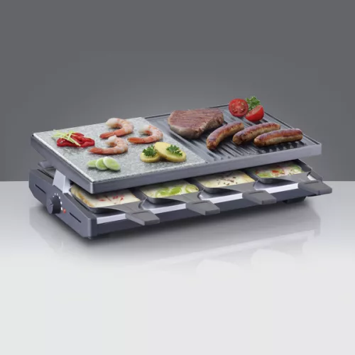 Steba RC58-D B Raclette + kőlap és fém grill