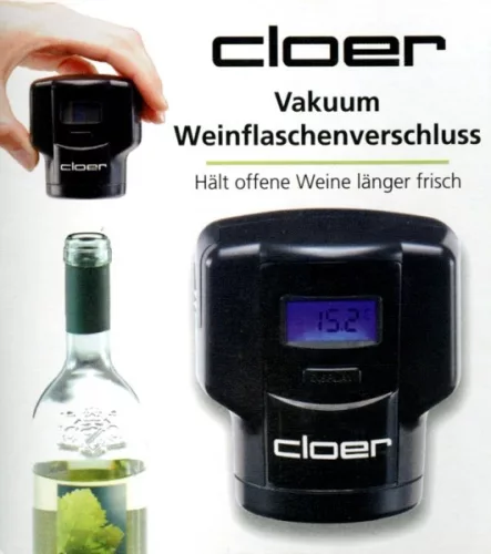 Cloer 9870 Vákuumos borosüvegdugó