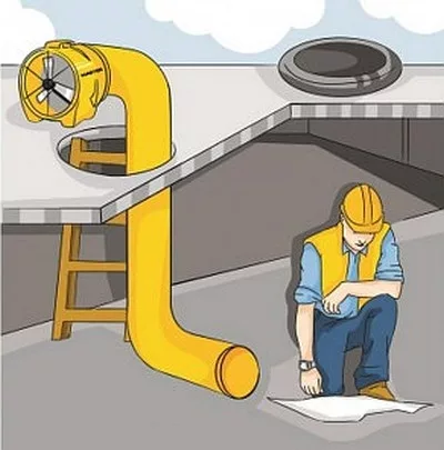 MASTER BL6800 Ipari ventilátor műanyagházas