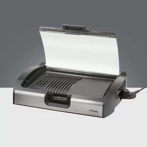 Steba VG200-D C Low-Fat Grill üvegfedéllel
