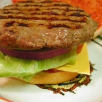 Sajtburger, hamburger egyszerűen, retro módon